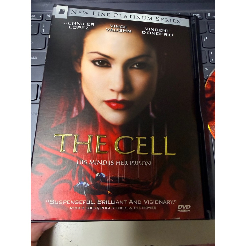 The Cell DVD Jennifer Lopez Vince Vaughn New Line Platinum Series Widescreen